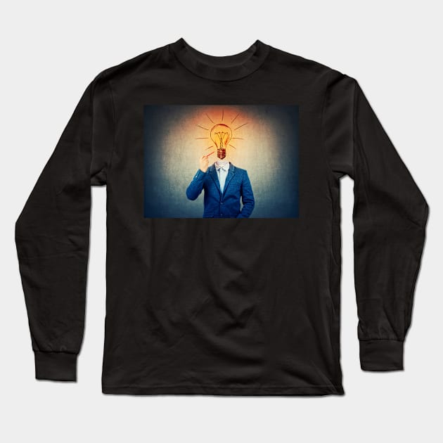 the invisible face Long Sleeve T-Shirt by 1STunningArt